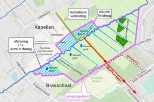 Laatste grote herinrichtingswerken aan de Kaartse Beek