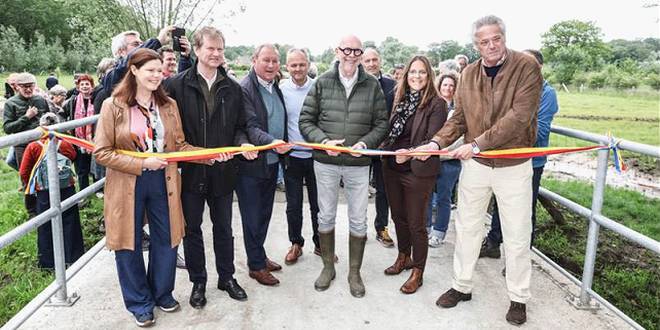 Opening vernieuwde Kaartse Beek in Kapellen-Brasschaat