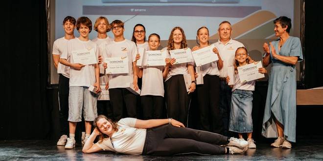 Sportkampioenenhuldiging feest ter ere van alle Essense sportkampioenen