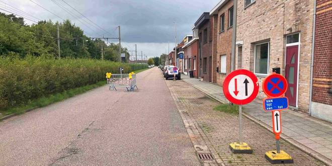 Verzakking Veldweg