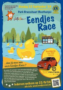 Eendjesrace in Park van Brasschaat ten voordele van Villa Max 2