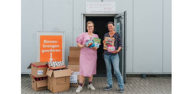 Het Huis van Het Kind Wuustwezel zamelt schoolspullen in voor kringwinkel De Cirkel