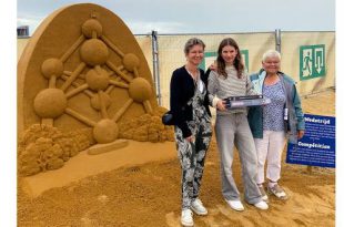 Yente uit Wuustwezel wint ontwerpwedstrijd Zandsculpturenfestival Middelkerke