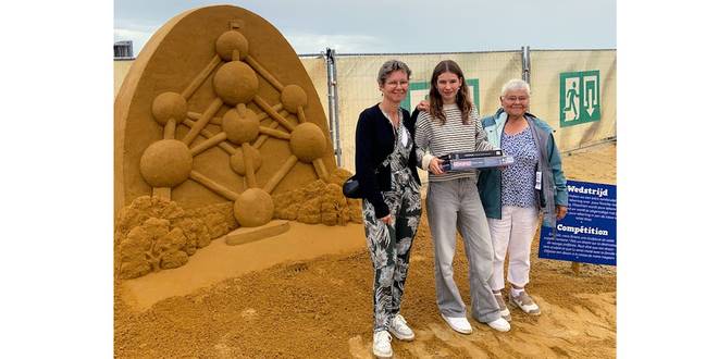 Yente uit Wuustwezel wint ontwerpwedstrijd Zandsculpturenfestival Middelkerke