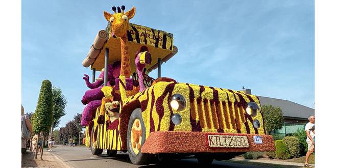 Bloemencorso Loenhout zondag is het zover