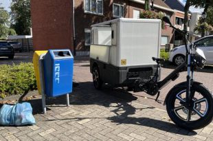 Essen zet nieuwe elektrische bakfiets in bij strijd tegen afval