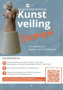 Flyer inschrijving Kunstveiling IKIM vzw - Noordernieuws 2024 - 1047x1489