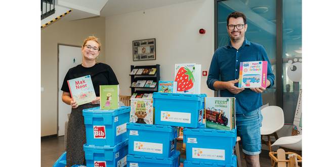 Gratis boekenboxen voor kinderopvanginitiatieven