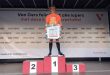 Hannes Loos ging de uitdaging aan en liep de marathon in Etten-Leur