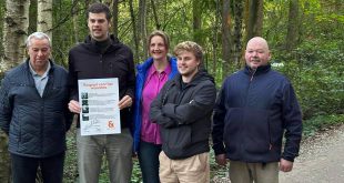 Steff Nouws, Anja Luijkx en Julius Luijkx bundelen met CD&V Essen krachten voor duurzame toekomst Woonbos