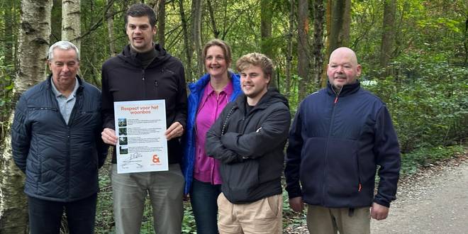 Steff Nouws, Anja Luijkx en Julius Luijkx bundelen met CD&V Essen krachten voor duurzame toekomst Woonbos