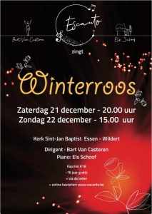 Kerstconcert 'Winterroos' Escanto 2