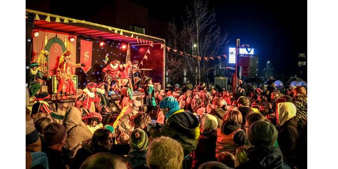 Lichtstoet en intocht van de Sint op zaterdag 16 november