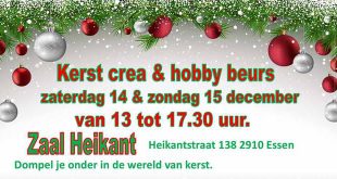 Zaal Heikant organiseert crea hobbybeurs