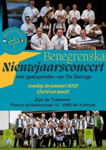 Benegrenska trapt jubileumjaar af met Nieuwjaarsconcert 3