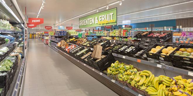 ALDI Brasschaat krijgt nieuwe inrichting met vers vooraan