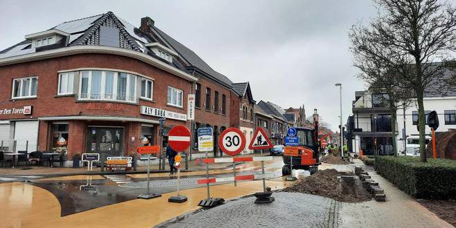 Enkelrichting in de Stationsstraat van 5 tot en met 14 maart