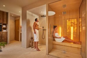 Schouwen Duiveland Romantik Badhotel Renesse sauna