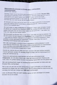 WZC Sint-Michael overhandigt Broeder Willy royale cheque voor missiewerken - Essen - (c) Noordernieuws 2025 - HDB_3021
